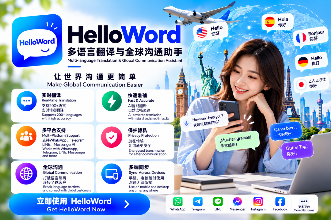 HelloWord软件基础配置操作说明